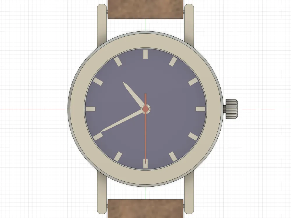 The watch from the top at 10:40:30